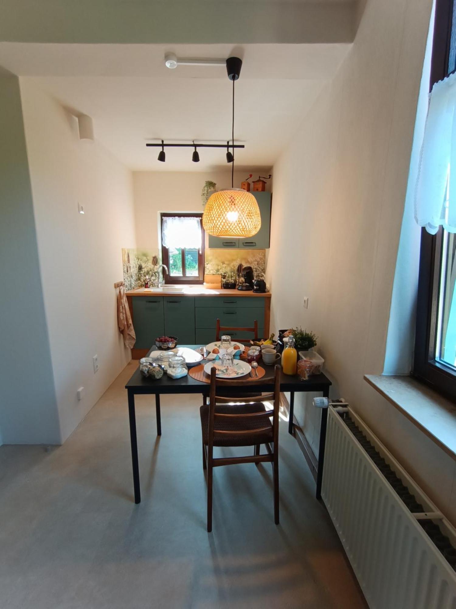 Minicamping Und B&B Apartment Hintergarten Niederorschel Buitenkant foto