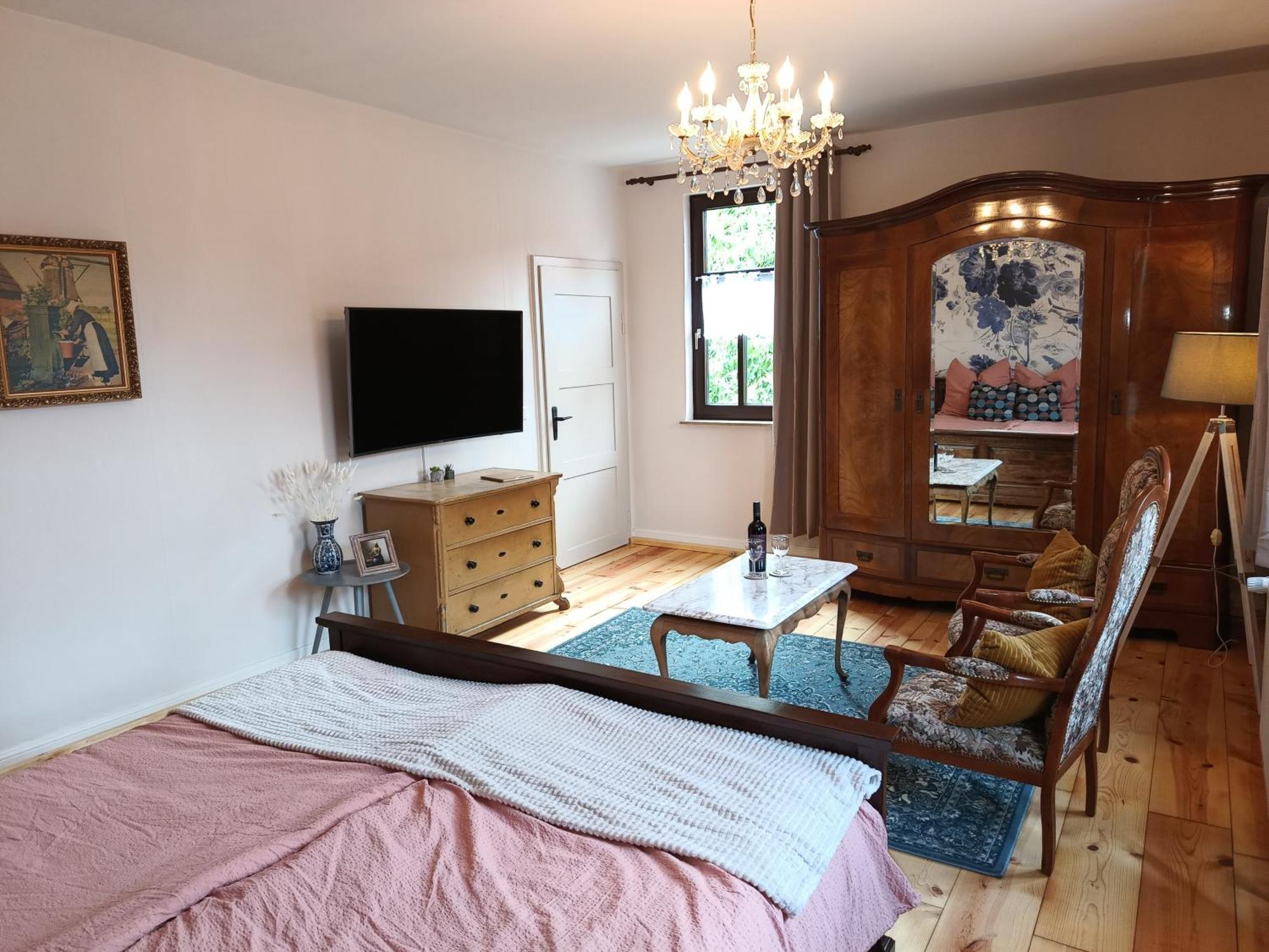 Minicamping Und B&B Apartment Hintergarten Niederorschel Buitenkant foto