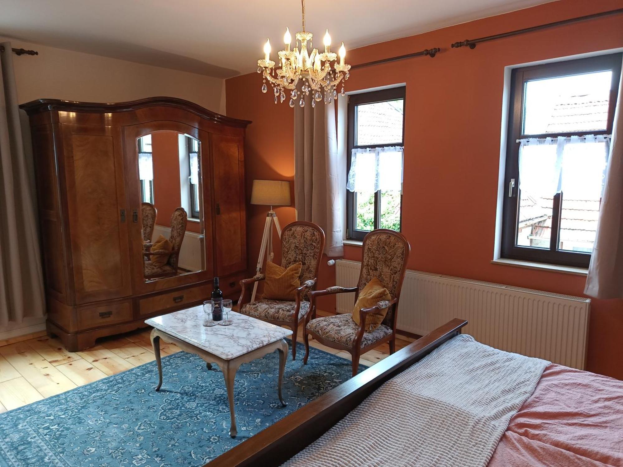 Minicamping Und B&B Apartment Hintergarten Niederorschel Buitenkant foto
